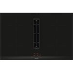 Siemens EH875BE15E Kochfeld mit Dunstabzug, Induktion, Energieeffizienzklasse B, 80 cm, Mit Rahmen aufliegend, touchControl, powerBoost, Einfaches Reinigen, schwarz - Preisvergleich