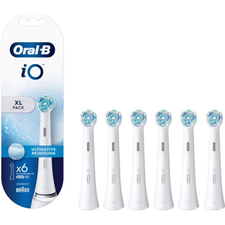 Oral-B Aufsteckbürsten - iO Ultimative Reinigung - 6er Pack - White – Bild 1