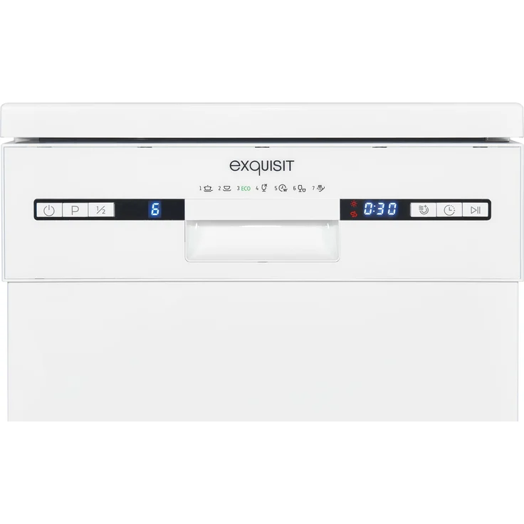 Exquisit GSP 9309-030 E WEISS, Geschirrspüler, E, Geräuschemissionsklasse C, Geräuschemissionen 49 Dezibel – Bild 5