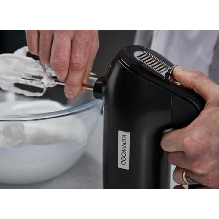 KENWOOD Handmixer QuickMix+ HMP50.000BK, 650 W, schwarz, leistungsstarker Mixer der Autograph Collection – Bild 3