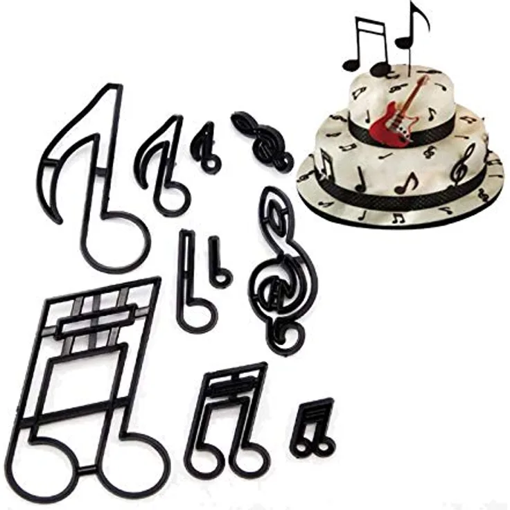 Ausstechformen-Set für Hochzeit/Familie/Park, 10-teiliges Ausstechformen-Set für Jahrestag/Braut/Verlobung, Kuchendekoration, Zuckerguss-Schneidewerkzeug