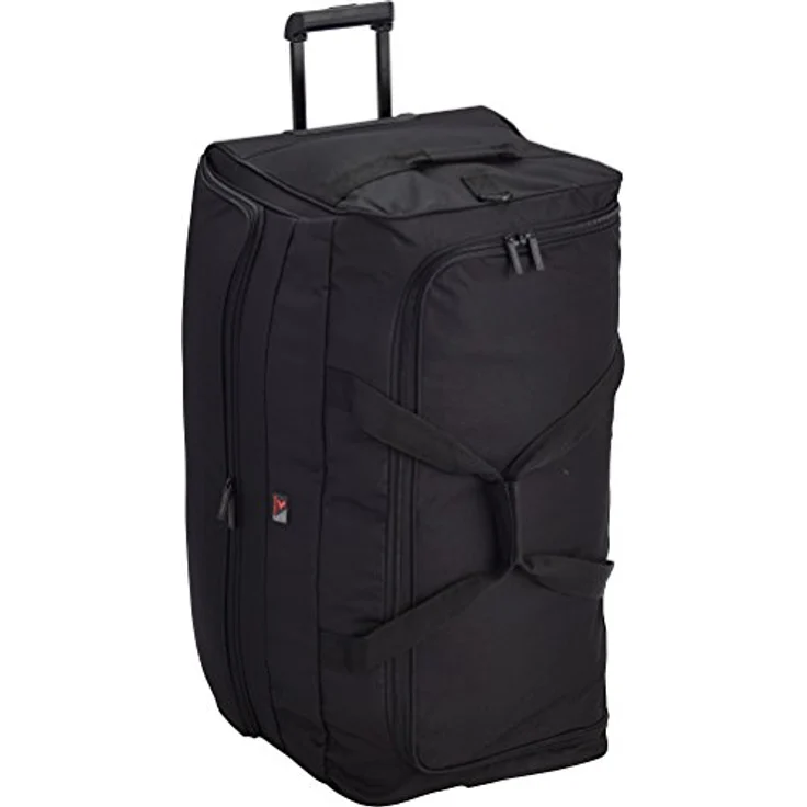 Pack Easy Koffer Light Bag, XL Rollentasche, Schwarz, 158 l mit stabilem Trolleygestänge und drei Rollen – Bild 1