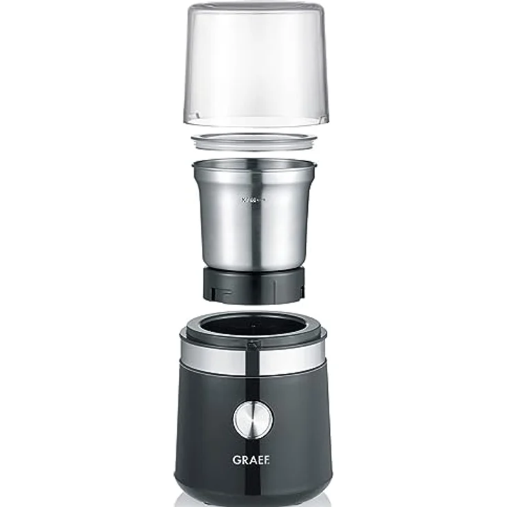 Graef CM 102 Kaffeemühle Gewürzmühle schwarz – Bild 3
