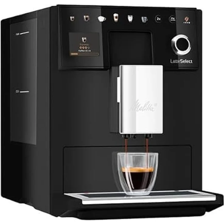 Melitta Latte Select, Kaffeevollautomat, Schwarz – Bild 2