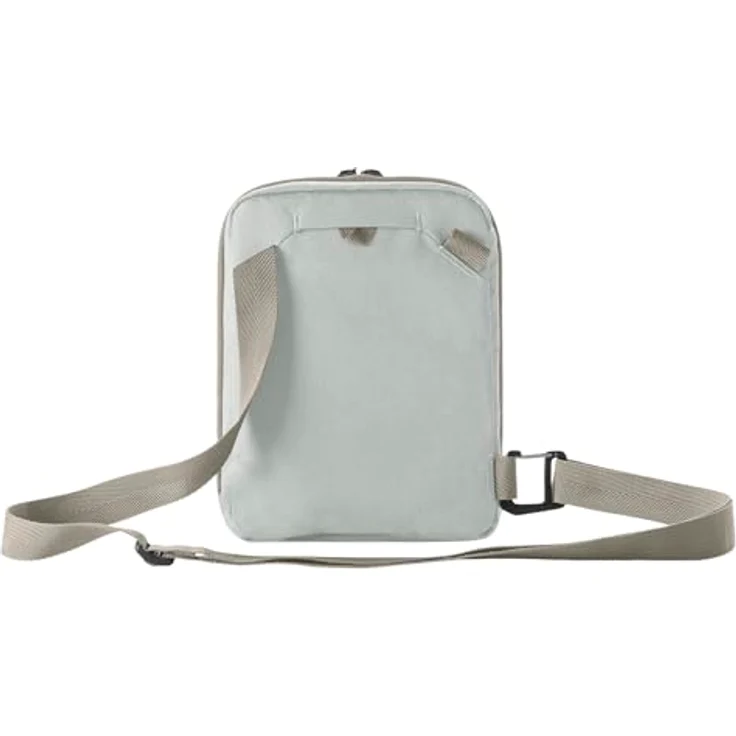 Eagle Creek Stash RFID Crossbody Bag, leicht und wasserabweisend, Storm Grey mit verstellbarem Gurt und mehreren Reißverschlussfächern – Bild 4