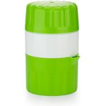 Börner Entsafter Saftpresse, manuelle Zitruspresse für frische Vitamin-Säfte, Kunststoff Krone, farbenfroh