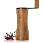 AdHoc MP212 Kräuter- und Gewürzschneider Korso, mit original AdHoc SchneidWerk®, Akazienholz | Edelstahl schwarz