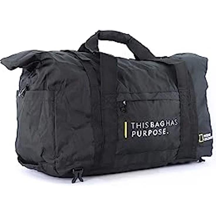 NATIONAL GEOGRAPHIC Umhängetasche Pathway, faltbar aus recyceltem Polyester mit großer Kapazität – Bild 2