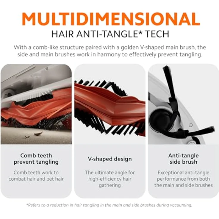 Xiaomi Robot Vacuum S40 EU, BHR084AEU, Staubsauger Roboter mit 5200 mAh Akku, bis zu 180 Minuten Laufzeit, beutellosem Staubbehälter, Nasswischfunktion, Weiss – Bild 5