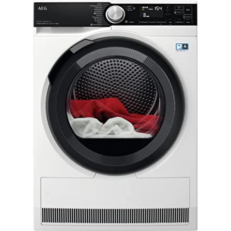 AEG TR9W80690 WiFi Wärmepumpentrockner / Serie 9000 mit AbsoluteCare®Plus / 3D Scan / FiberPro / 9,0 kg / A+++ / energiesparend / Mengenautomatik / Knitterschutz / Kindersicherung / Schontrommel – Bild 1