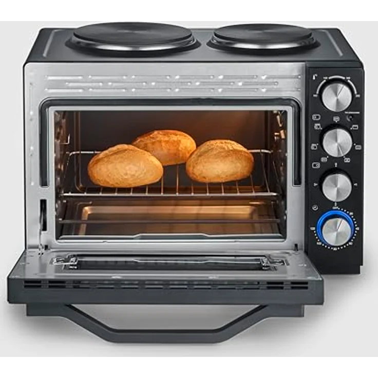 Severin 2074 Minibackofen Timerfunktion, Grillfunktion, mit Kochfunktion, Kontrollleuchte 30l – Bild 6