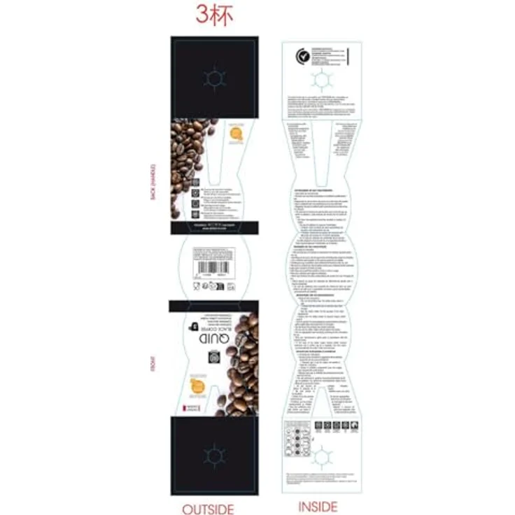 Quid Espressokocher Black Coffee für Induktion 3 Tassen – Bild 4