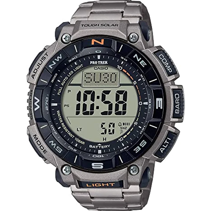 Casio PRG 340T 7ER Pro Trek Radio Solar 53mm 10ATM – Bild 2