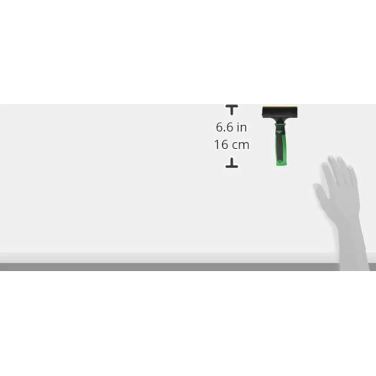 Unger Glas Sicherheit Fenster Schaber, 10 cm, Grün-Schwarz, 1 – Bild 5