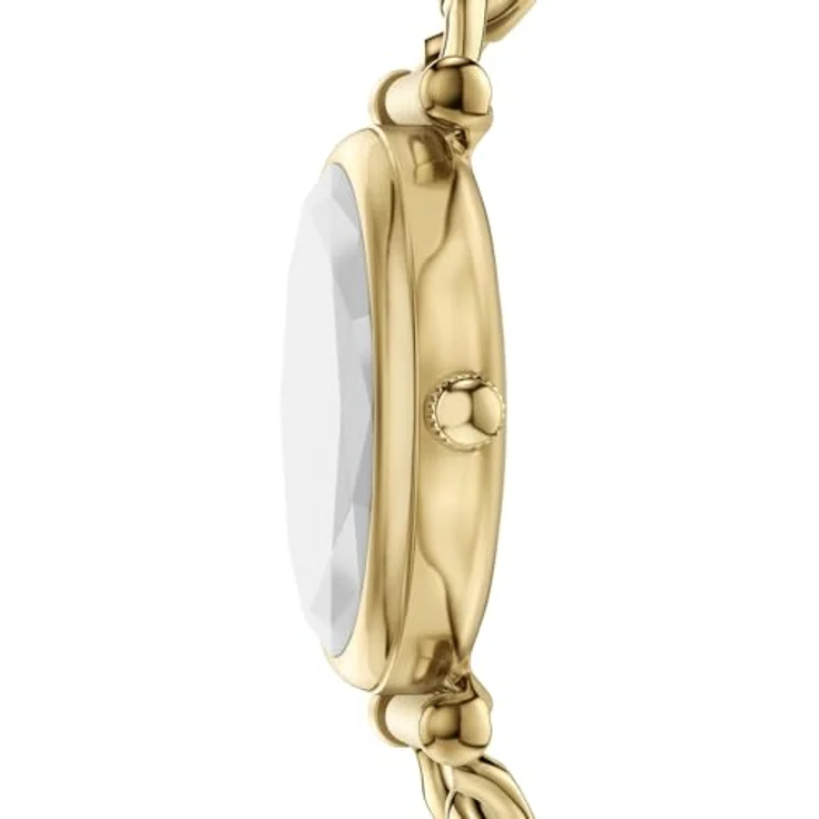 Fossil Carlie ES5441 Damen 28MM Goldfarbene Edelstahluhr mit grünem Zifferblatt und 50m Wasserdichtigkeit – Bild 4