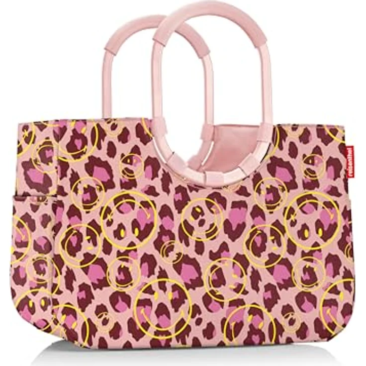 reisenthel Loopshopper L, Shopper Tasche aus 100% PET, 46 cm x 25 cm x 34.5 cm, orange – Bild 2