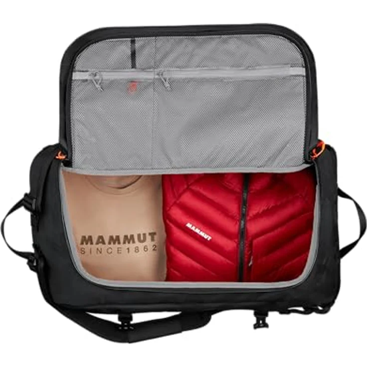 Mammut Cargon 90 Weekender Reisetasche, 66 cm, schwarz, 100% Polyester – Bild 7