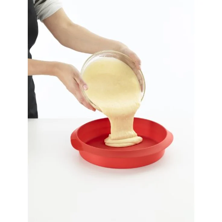Lékué Kuchenform, Platin-Silikon, 26 cm (1210726R01M033) – Bild 3