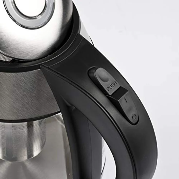 G3Ferrari g1006600 Wasserkocher und Teekanne aus Glas, Stahl – Bild 3