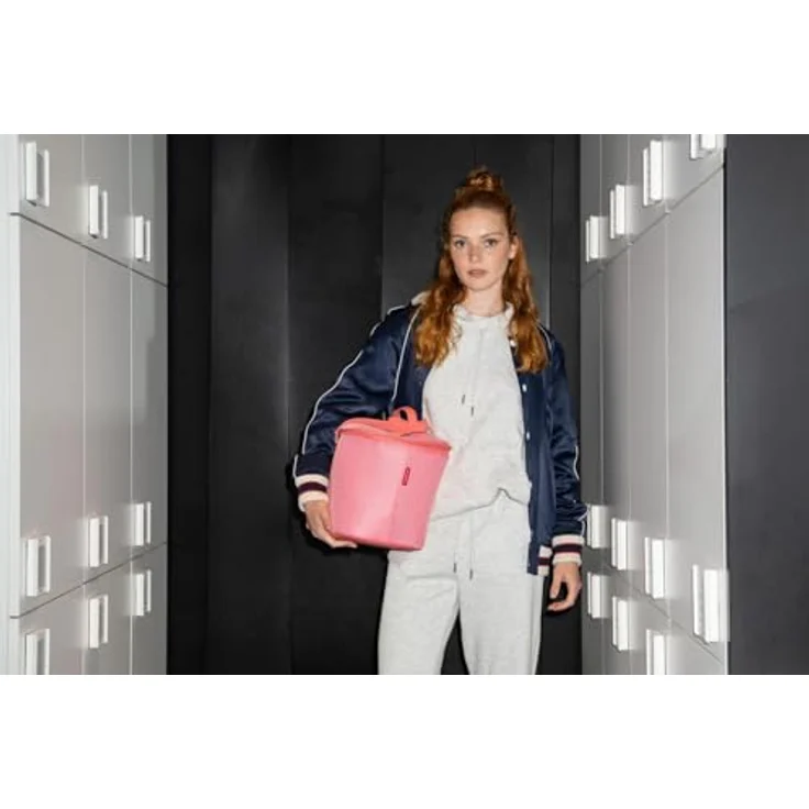reisenthel Coolerbag mesh coral, Kühlbox 20 l mit leistungsstarker Isolierung und praktischem Tragegriff – Bild 7