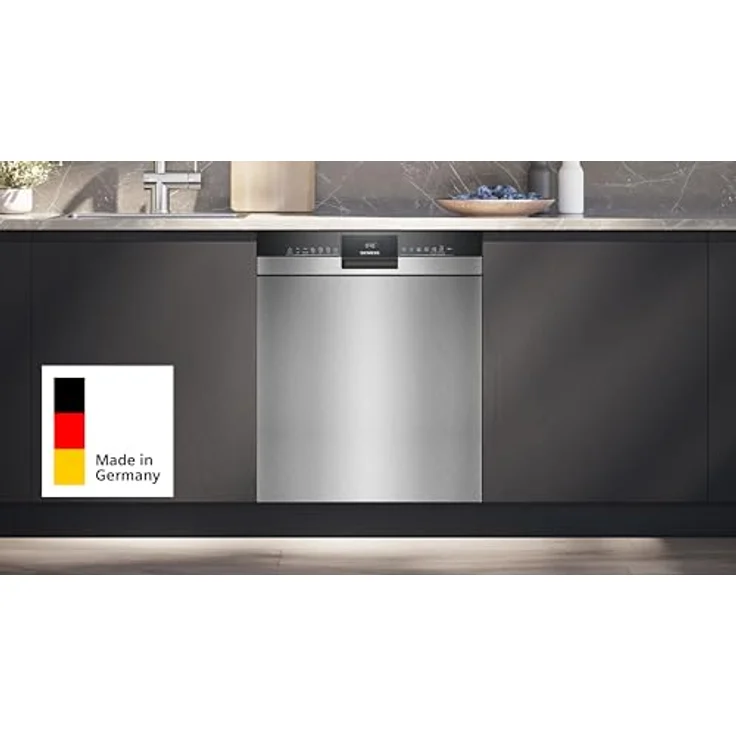 Siemens SN43ES22CE iQ300, 60 cm Smarter Unterbau Geschirrspüler, energieeffizient mit varioSpeed Plus – Bild 2