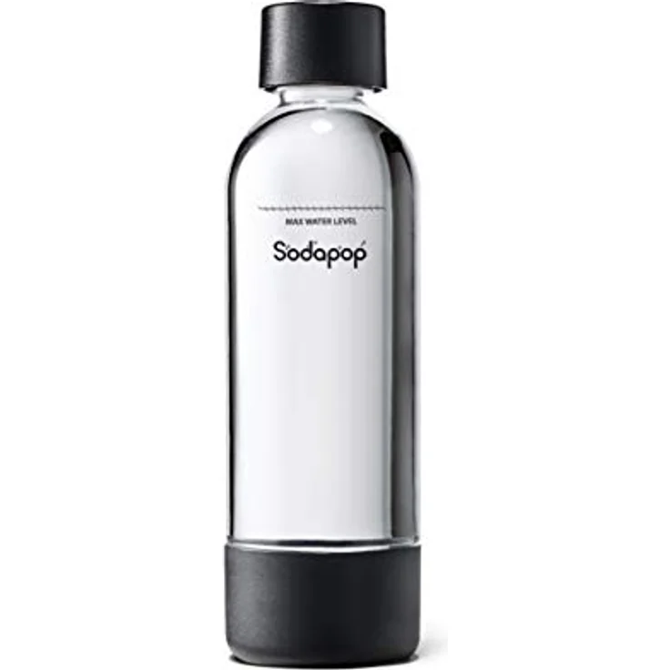 Sodapop PET-Flasche mit 1L Fassungsvermögen Duo Set für Joy Prestige-Fashion und Sharon UP, Kunststoff, Klar – Bild 2