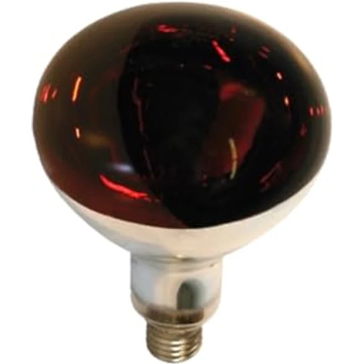 Kerbl Infrarotlampe für Tiere, spritzwassergeschützt, 150 W, rot, 5000 Betriebsstunden – Bild 3