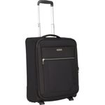 Paklite Valencia 2 Rollen Kabinentrolley 55 cm, (34 l, S), strapazierfähiges Polyester, 2 stabile Rollen, Fach für Wäsche, Vorderfach