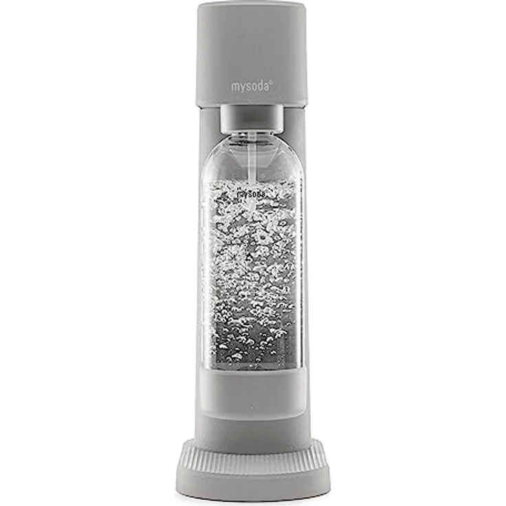 Mysoda Woody Grau Karbonisierungsmaschine einschließlich BPA-freie Wasserflasche, WD002F-MGE, Gray, One Size – Bild 2