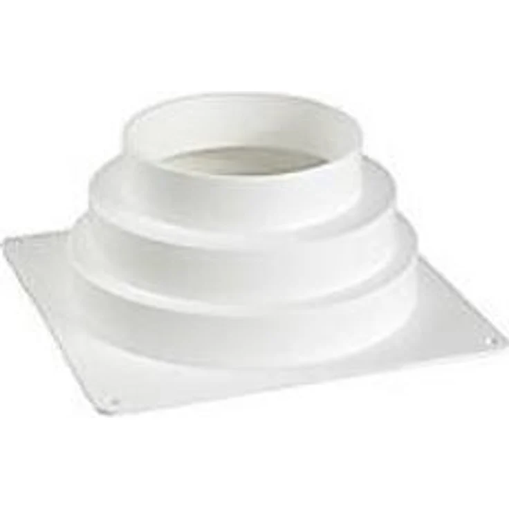 Fresh Übergangsstück 15x15cm overga, Klimaanlage Zubehör für Ø102-133-152mm, Weiss