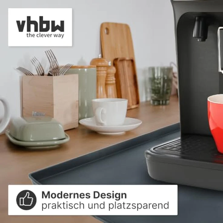 vhbw Antirutschmatte für Tchibo Küchenmaschinen, Gleitmatte 47 x 29 cm, schwarz – Bild 6