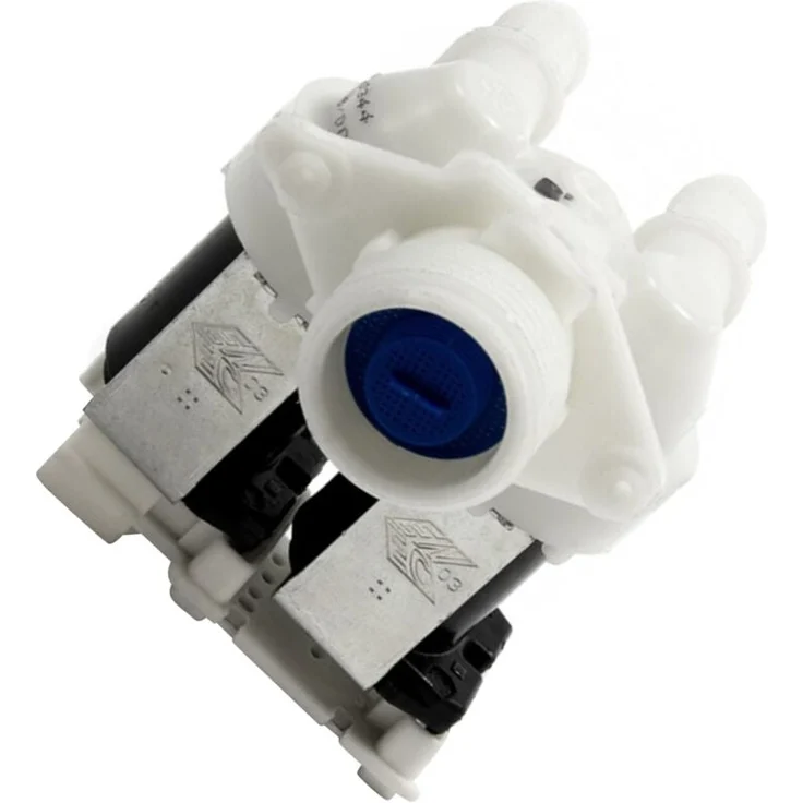 Whirlpool 2-Wege-Magnetventil, original Ersatzteil für Bauknecht Waschmaschinen, Modellnummer 481010623017