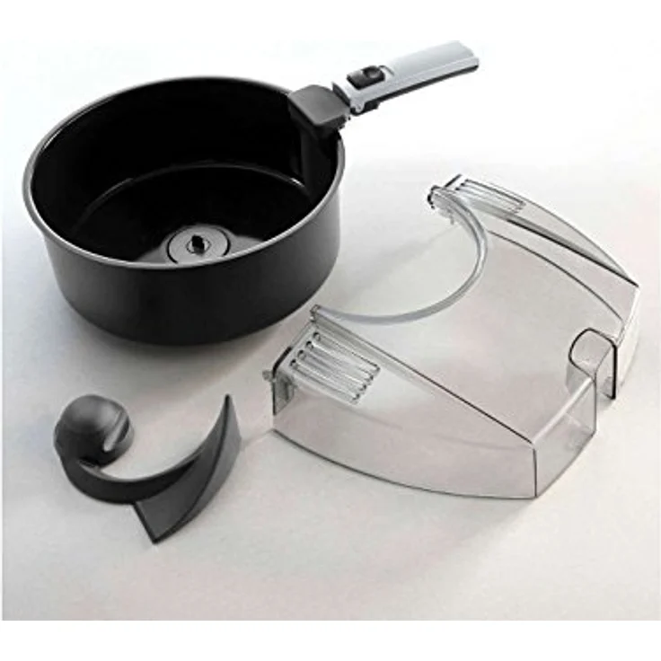 DeLonghi FH1163-1 Heißluftfritteuse, ohne Öl, 1.7 Liter Fassungsvermögen, 1500 Watt, grau schwarz, Kunststoff, Metall – Bild 4