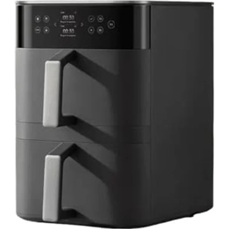 XIAOMI Smart Double Stack Air Fryer 12L, Heißluftfritteuse mit zwei Körbchen und großem HD Farbdisplay – Bild 1