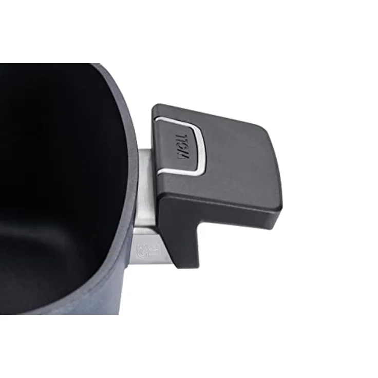 Woll Diamond Lite Guss-Bräter, Induktiv -, 28 x 28 cm, 10,5 cm hoch, 6 Liter, 2 Seitengriffe - Geeignet für alle Herdarten, Aluminium Gusspfanne, backofenfest, anthrazit – Bild 3
