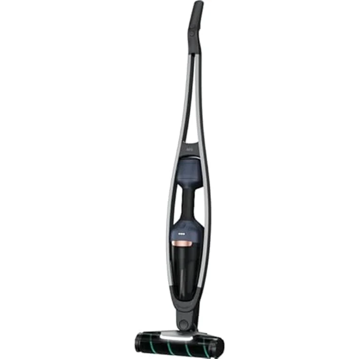AEG QX9-1-P5IB Handstaubsauger, 55 min Akkubetrieb, freistehend, schonende Power-Softrolle, LED-Frontlicht, Indigo Blue – Bild 6