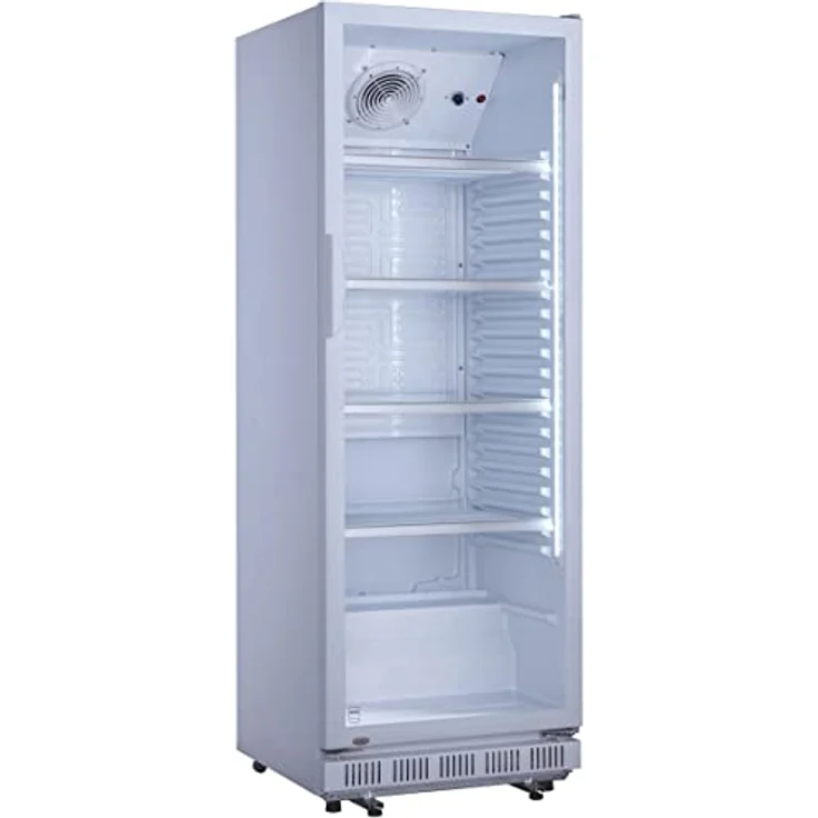 METRO Professional Getränkekühlschrank GSC2360, 347 L, 4 verstellbare Einlegeböden, LED-Beleuchtung, Weiß – Bild 2
