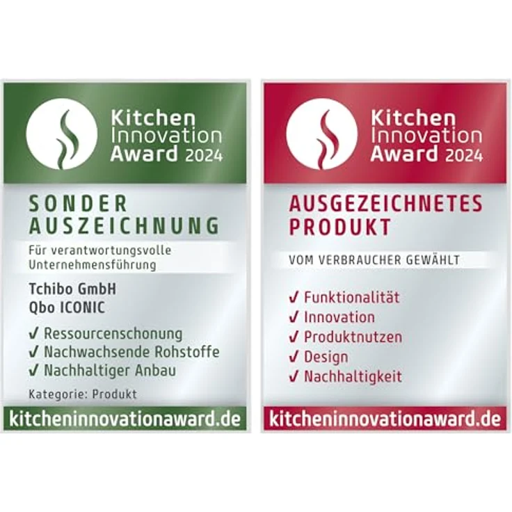 Tchibo Qbo ICONIC Premium Kapselmaschine, 19 Bar PressBrew™ Brühtechnologie, inklusive 16 Kaffeekapseln, Grau – Bild 8