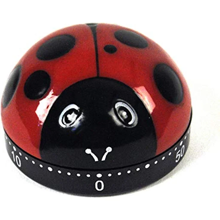 Kikkerland KT21-A Küche Zeitmesser Ladybug Assorted, farblich sortiert – Bild 5