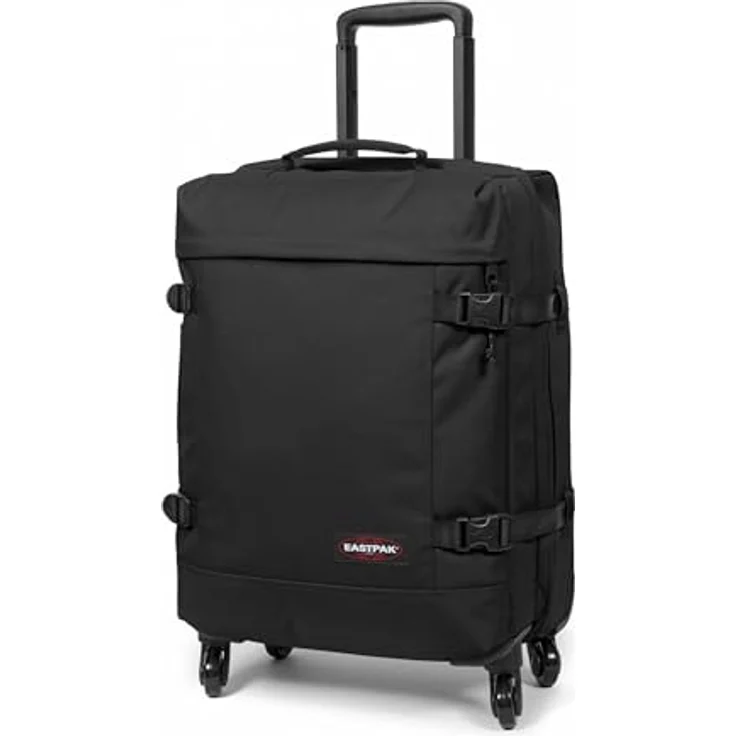 EASTPAK TRANS4 S Koffer, 27 L - 360°-Rollsystem, Zweistöckiges Fach, Schwarz – Bild 3