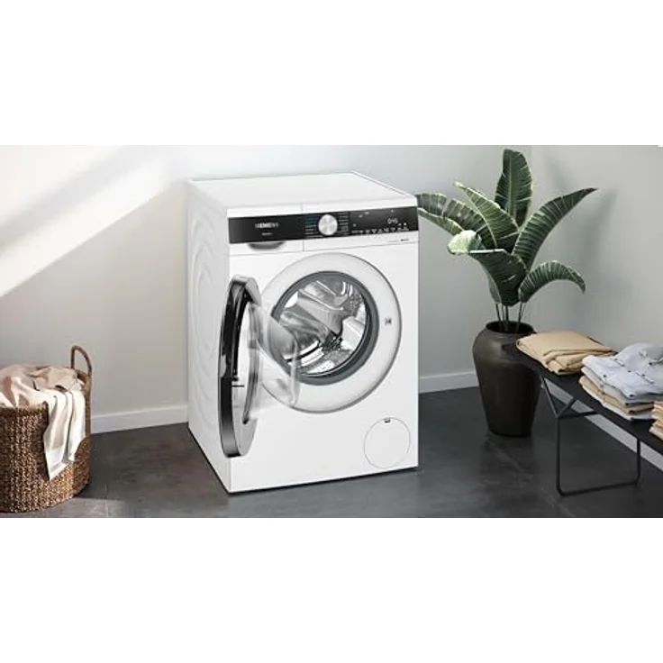 Siemens WN44G241 iQ500 Smarter Waschtrockner 9 kg Waschen und 6 kg. Trocknen, 1400 UpM, Antiflecken-System, smartFinish – Glättet sämtliche Knitterfalten, Outdoor-Programm – Bild 3