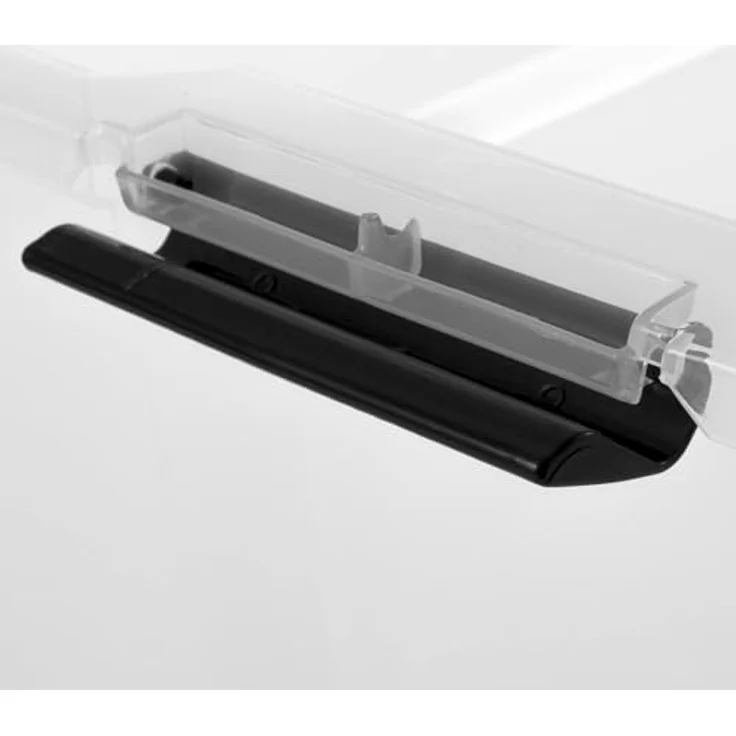IRIS 4er-Set stapelbare Aufbewahrungsboxen 'Top Box', mit Deckel und Klickverschluss, 45 Liter, Kunststoff - Plastik, transparent, 39 x 57,5 x 30 cm – Bild 6