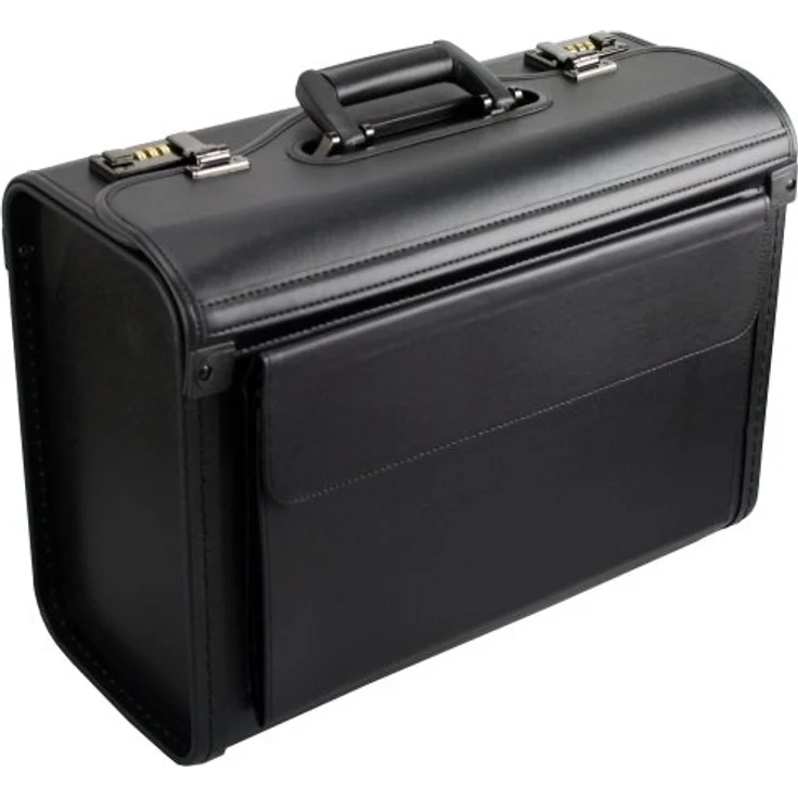 D&N, Koffer, Business & Travel Pilotenkoffer 46 cm, Schwarz, (26 l, S) – Bild 1