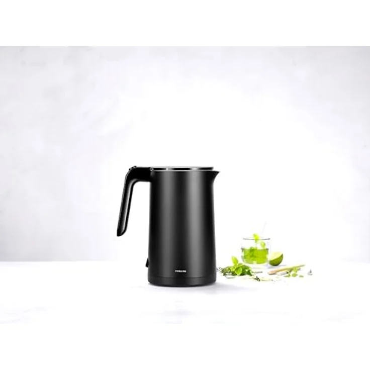 Zwilling Enfinigy Wasserkocher, 1,5 L, 1850W, Temperatureinstellung, Überhitzungsschutz, Abschaltautomatik, Trockengehschutz, schwarz – Bild 3