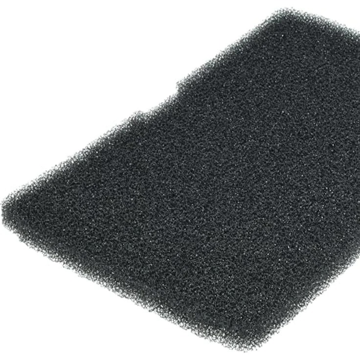 vhbw 5x Schwammfilter, kompatibel mit Blomberg TKF 7454 WE30, passgenauer Ersatzfilter, schwarz, 243 x 151 x 11 mm – Bild 5
