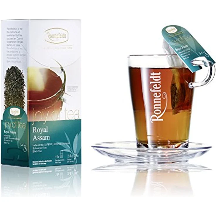 Joy of Tea Royal Assam schwarzer Tee 15 Teebeutel (Caddy) 39g : 1er Packung – Bild 3