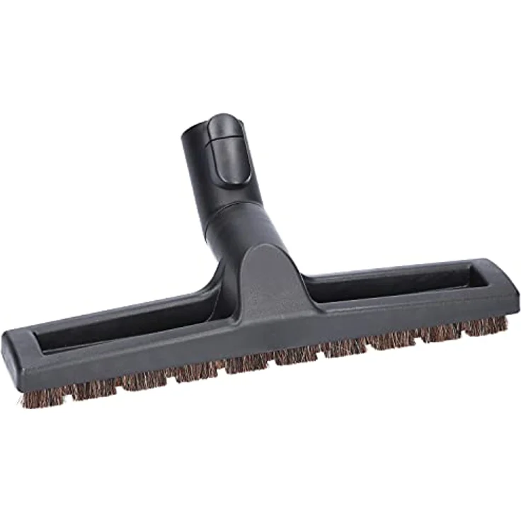 McFilter Parkettdüse für Miele S8340 S8360 S8730, Hartbodendüse mit 35mm Anschluss, Rosshaar und Einrast-Parkfunktion – Bild 1