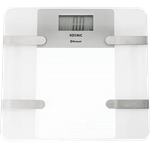 KOENIC KPS 15122 W BT BODY FAT SCALE, Körperfettanalysewaage mit Bluetooth-Funktion, weiß