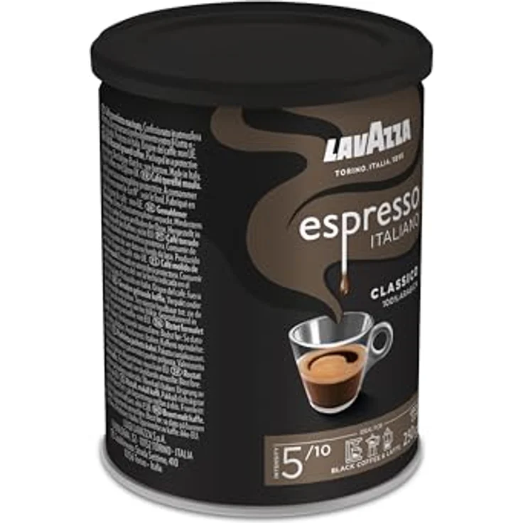 Lavazza Gemahlener Kaffee - Caffè Espresso - 100 % Arabica - 1er Pack ( 1 x 250 g) – Bild 3