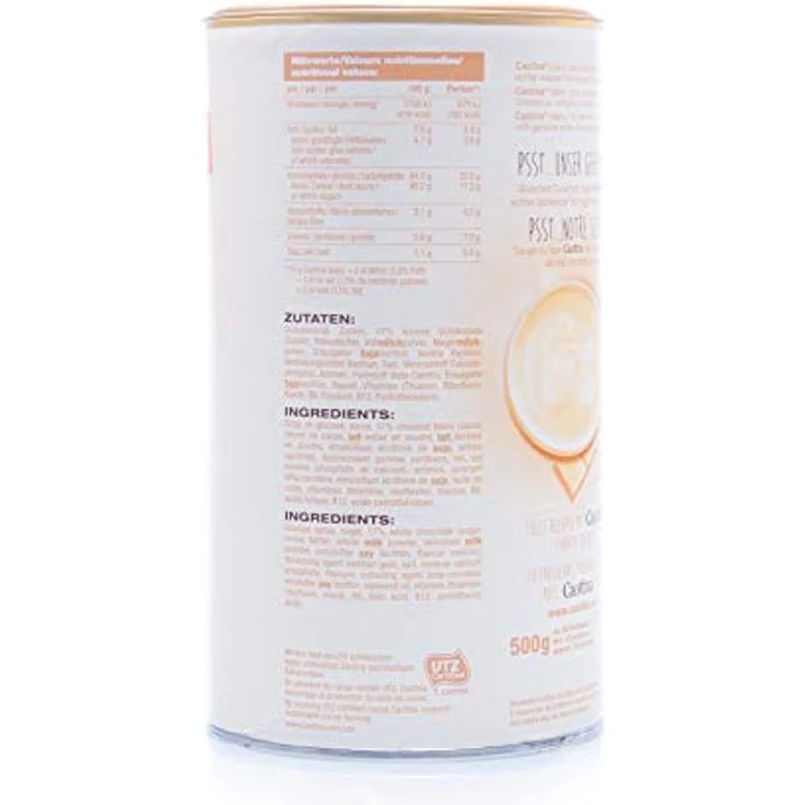 Caotina blanc, Kakao Pulver mit weißer Schweizer Schokolade, heiße Schokolade, Trinkschokolade, 3er Pack, 3 x 500g – Bild 4